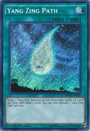 Yang Zing Path [MP15-EN105] Secret Rare - Josh's Cards