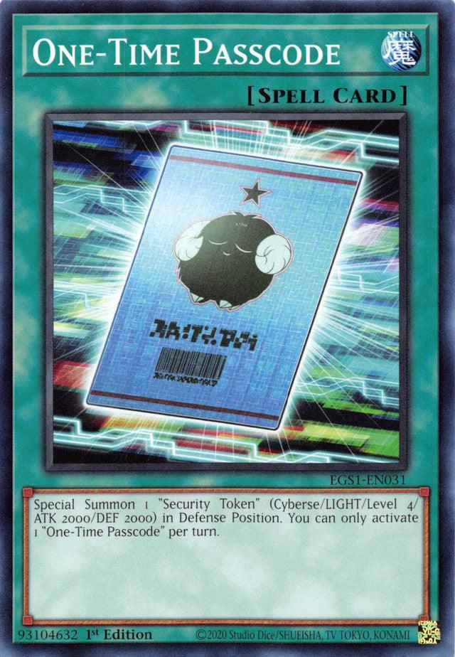One-Time Passocde [EGS1-EN031] Common - Josh's Cards