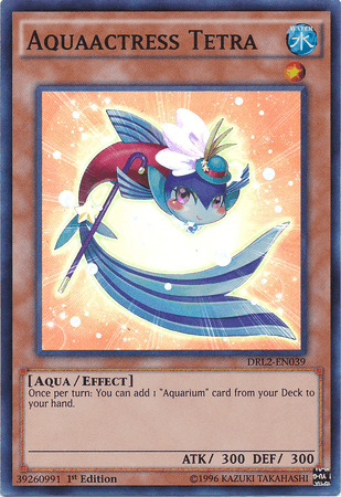 Aquaactress Tetra [DRL2-EN039] Super Rare - Josh's Cards