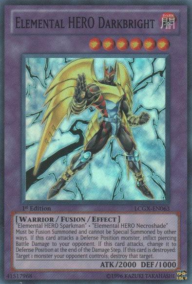 Elemental HERO Darkbright [LCGX-EN063] Super Rare - Josh's Cards