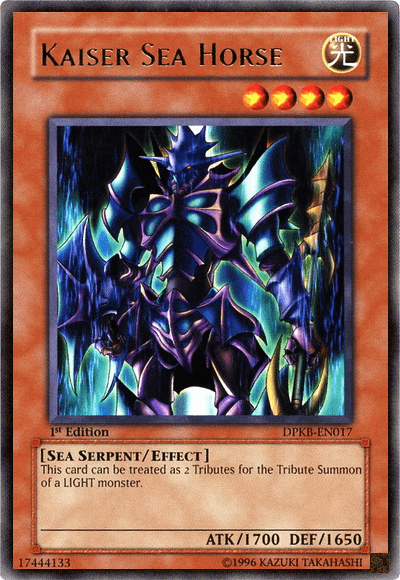 Kaiser Sea Horse [DPKB-EN017] Rare - Josh's Cards