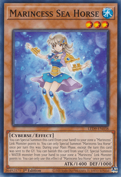 Marincess Sea Horse [LED9-EN038] Common - Josh's Cards
