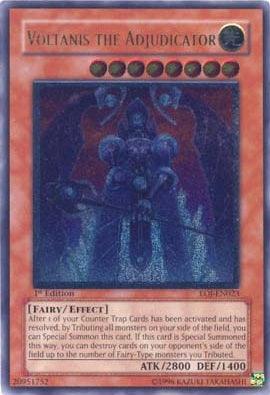 Voltanis the Adjudicator [EOJ-EN023] Ultimate Rare - Josh's Cards