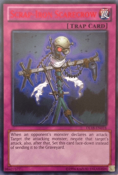 Scrap-Iron Scarecrow (Red) [DL18-EN018] Rare - Josh's Cards