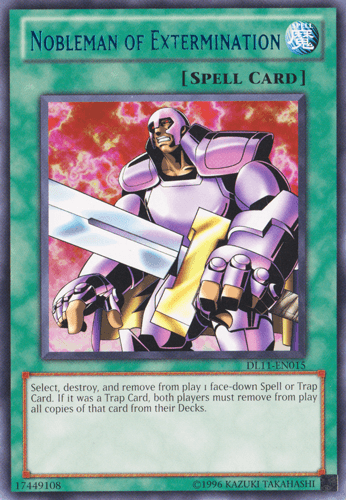Nobleman of Extermination (Blue) [DL11-EN015] Rare - Josh's Cards