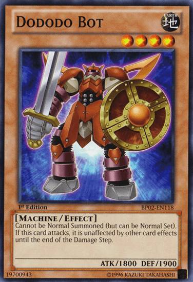 Dododo Bot [BP02-EN118] Mosaic Rare - Josh's Cards