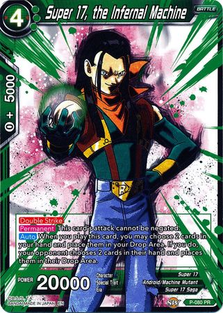 Super 17, the Infernal Machine (Alternate Art) (P-080) [Special Anniversary Set] Parallel Foil