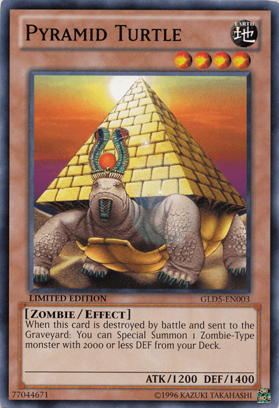 Pyramid Turtle [GLD5-EN003] Common - Josh's Cards