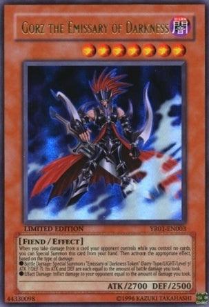 Gorz the Emissary of Darkness [YR01-EN003] Ultra Rare - Josh's Cards
