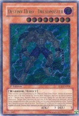 Destiny Hero - Dreadmaster [EOJ-EN004] Ultimate Rare - Josh's Cards