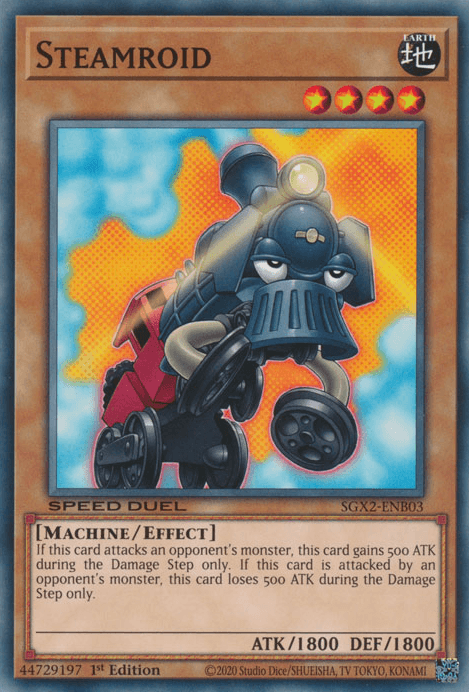 Steamroid [SGX2-ENB03] Common - Josh's Cards