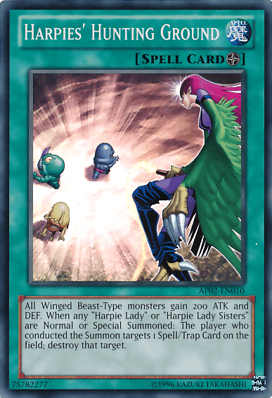 Harpies' Hunting Ground [AP02-EN010] Super Rare - Josh's Cards