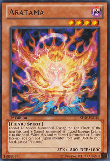 Aratama [SHSP-EN035] Rare - Josh's Cards