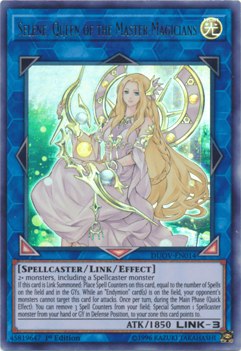 Selene, Queen of the Master Magicians [DUOV-EN014] Ultra Rare - Josh's Cards