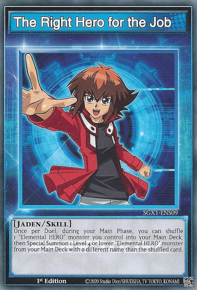 The Right Hero for the Job [SGX1-ENS09] Common - Josh's Cards