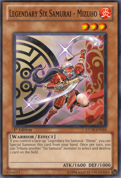 Legendary Six Samurai - Mizuho [STOR-EN024] Common - Josh's Cards