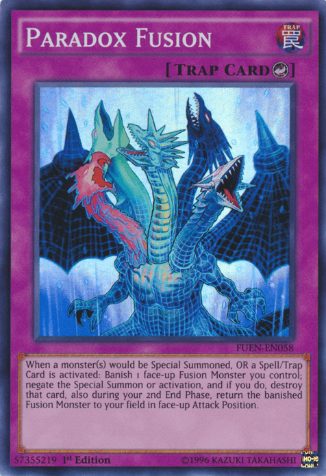 Paradox Fusion [FUEN-EN058] Super Rare - Josh's Cards