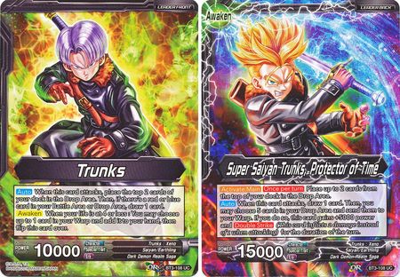 Trunks // Super Saiyan Trunks, Protector of Time (BT3-108) [Cross Worlds] Parallel Foil