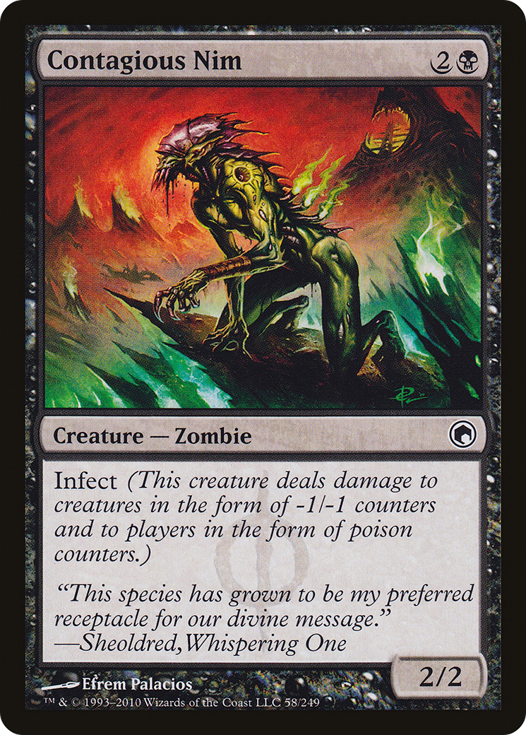 Contagious Nim (SOM-058) - Scars of Mirrodin
