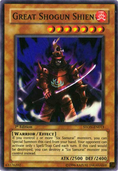 Great Shogun Shien [STON-EN013] Super Rare - Josh's Cards