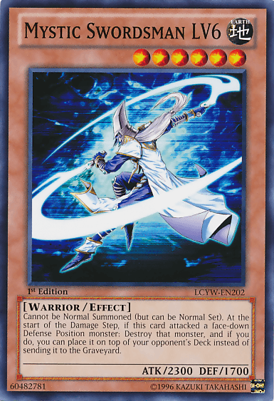 Mystic Swordsman LV6 [LCYW-EN202] Common - Josh's Cards