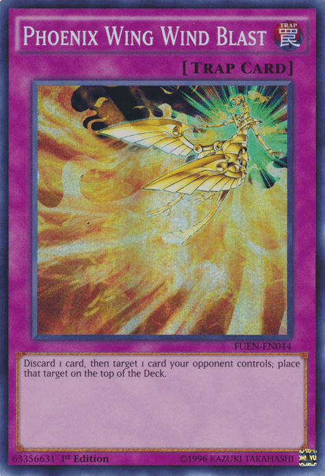Phoenix Wing Wind Blast [FUEN-EN044] Super Rare - Josh's Cards
