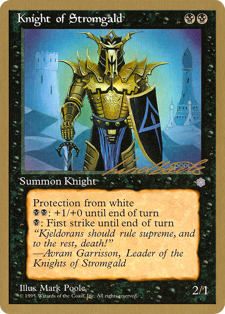 Knight of Stromgald (WCD-) - Pro Tour Collector Set