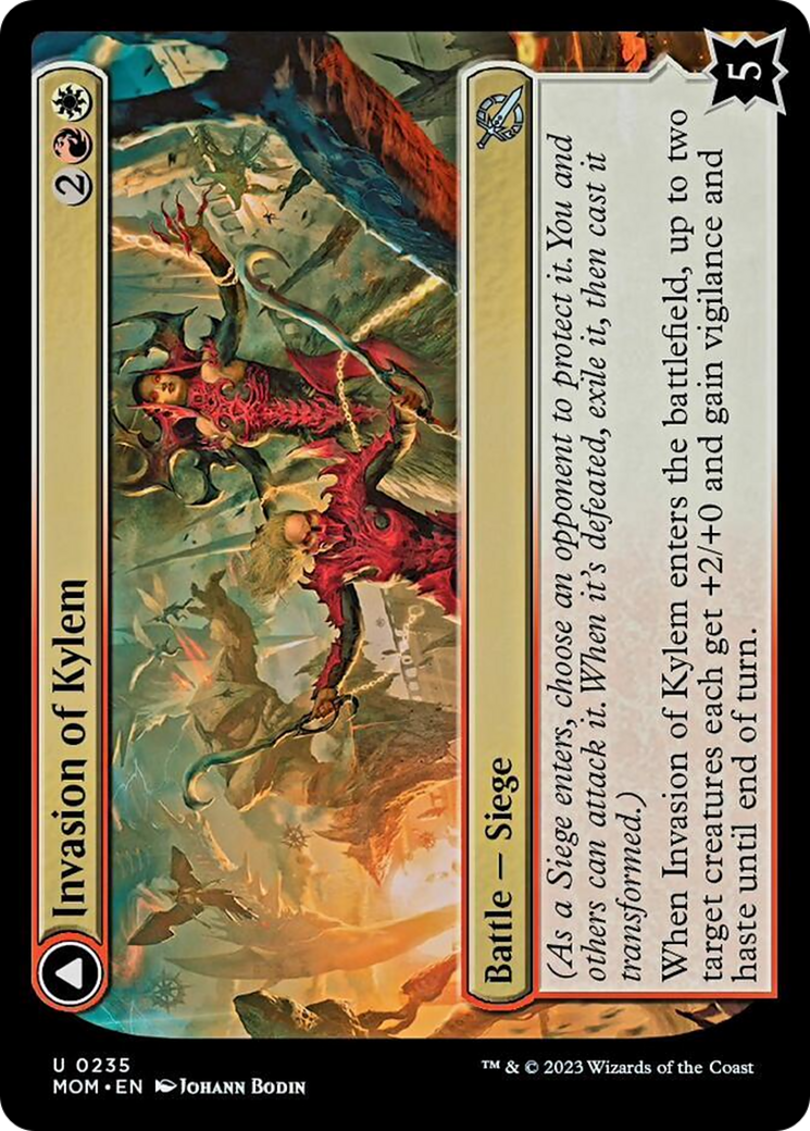 Invasion of Kylem // Valor's Reach Tag Team (MOM-235) - March of the Machine