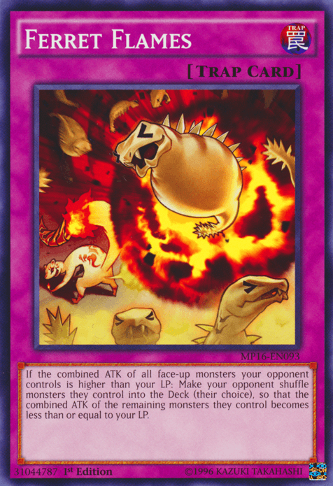 Ferret Flames [MP16-EN093] Common - Josh's Cards