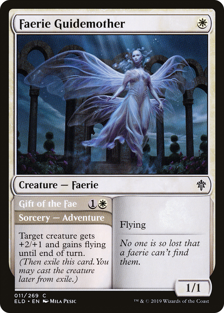 Faerie Guidemother // Gift of the Fae (ELD-011) - Throne of Eldraine Foil