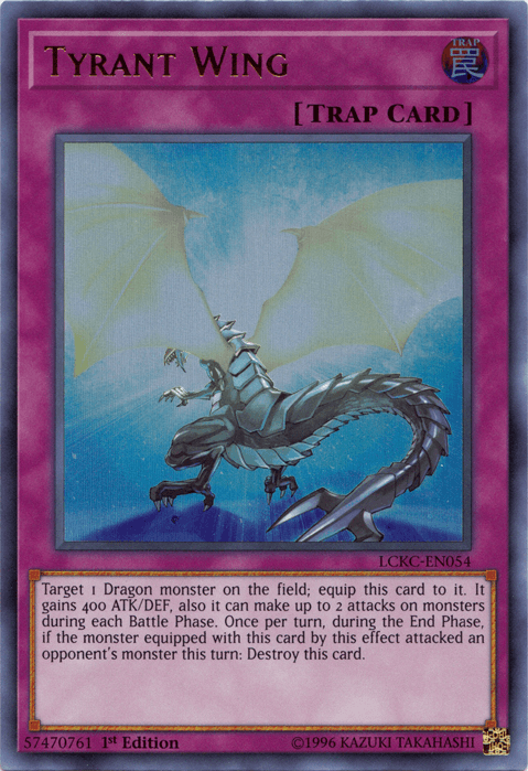 Tyrant Wing [LCKC-EN054] Ultra Rare - Josh's Cards