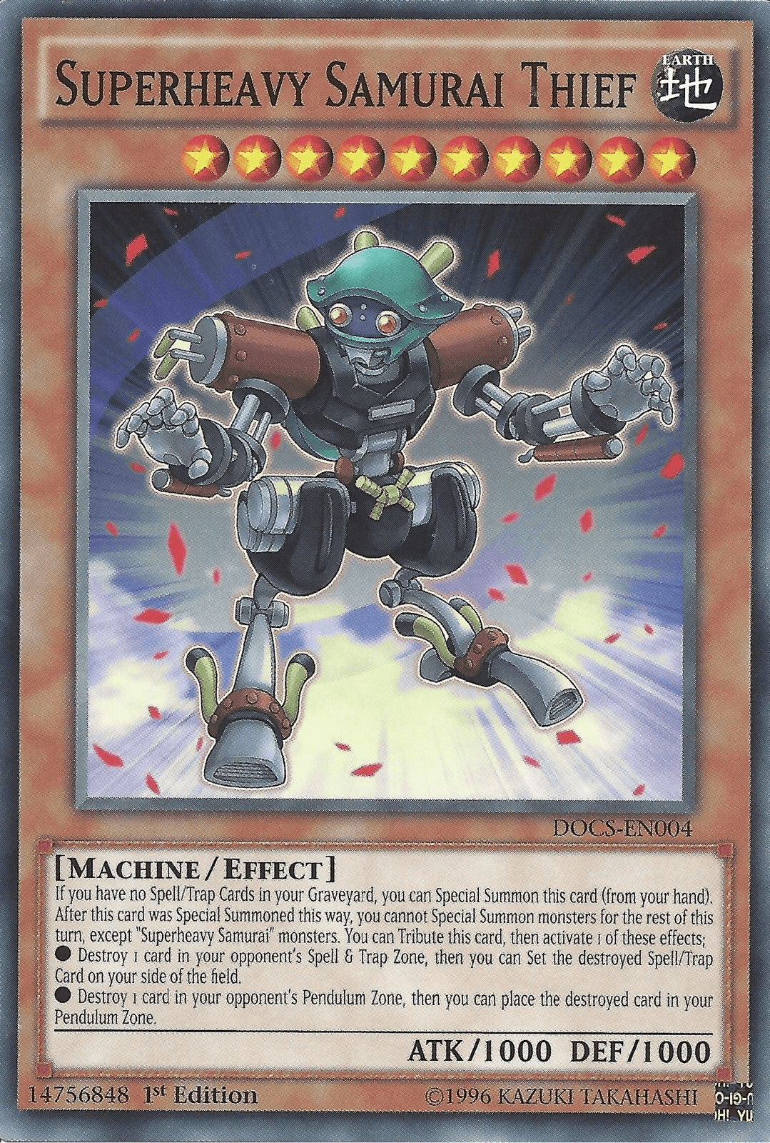 Superheavy Samurai Thief [DOCS-EN004] Common - Josh's Cards
