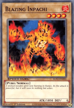 Blazing Inpachi [SGX1-ENH02] Common - Josh's Cards
