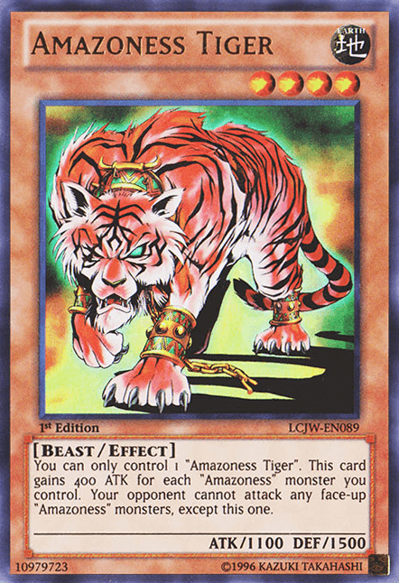 Amazoness Tiger [LCJW-EN089] Ultra Rare - Josh's Cards