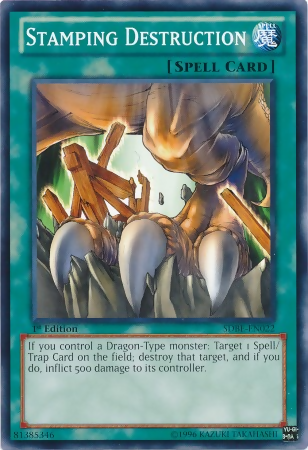 Stamping Destruction (SDBE-EN022) - Structure Deck: Saga of Blue-Eyes White Dragon Unlimited