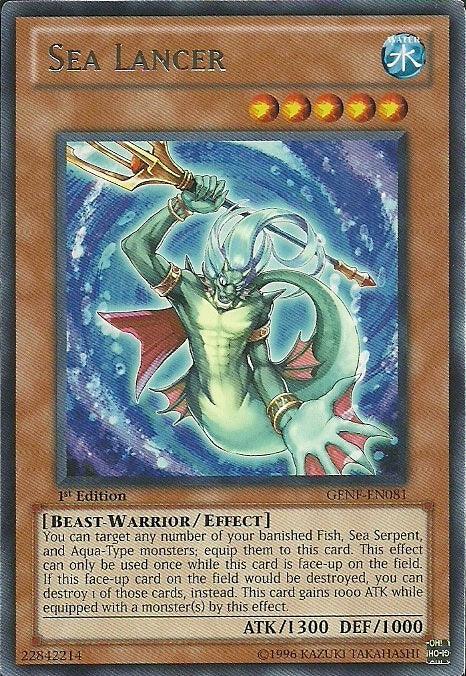 Sea Lancer [GENF-EN081] Rare - Josh's Cards