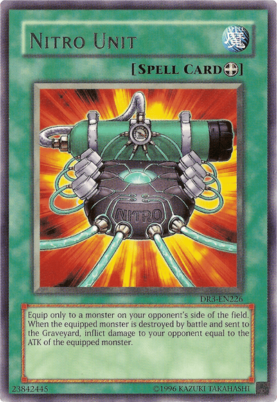 Nitro Unit [DR3-EN226] Rare - Josh's Cards