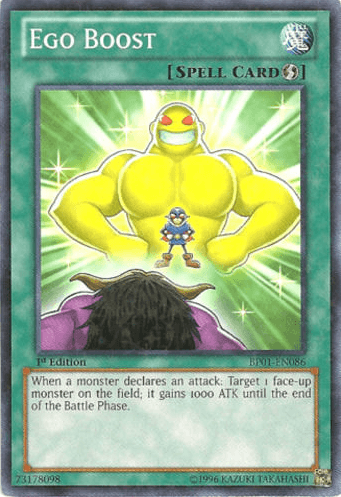 Ego Boost [BP01-EN086] Starfoil Rare - Josh's Cards