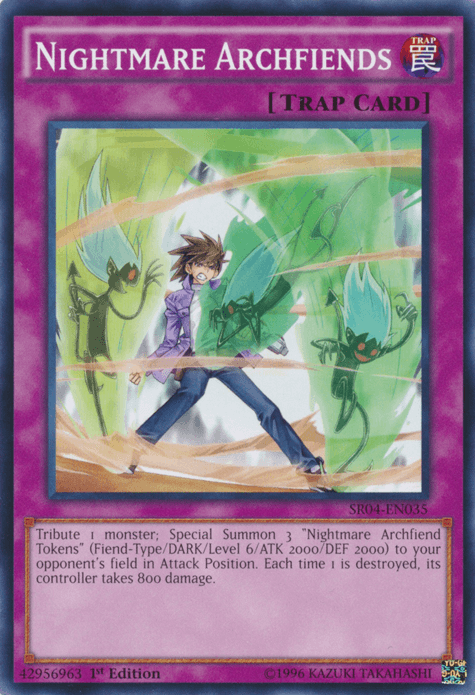 Nightmare Archfiends [SR04-EN035] Common - Josh's Cards
