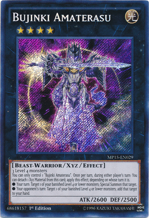 Bujinki Amaterasu [MP15-EN029] Secret Rare - Josh's Cards