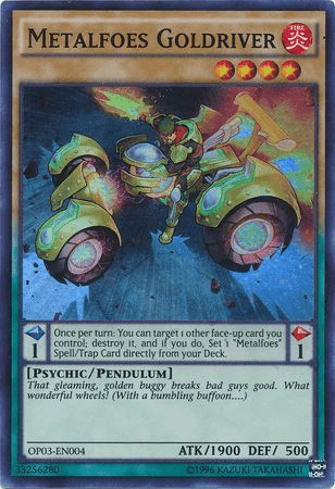 Metalfoes Goldriver [OP03-EN004] Super Rare - Josh's Cards