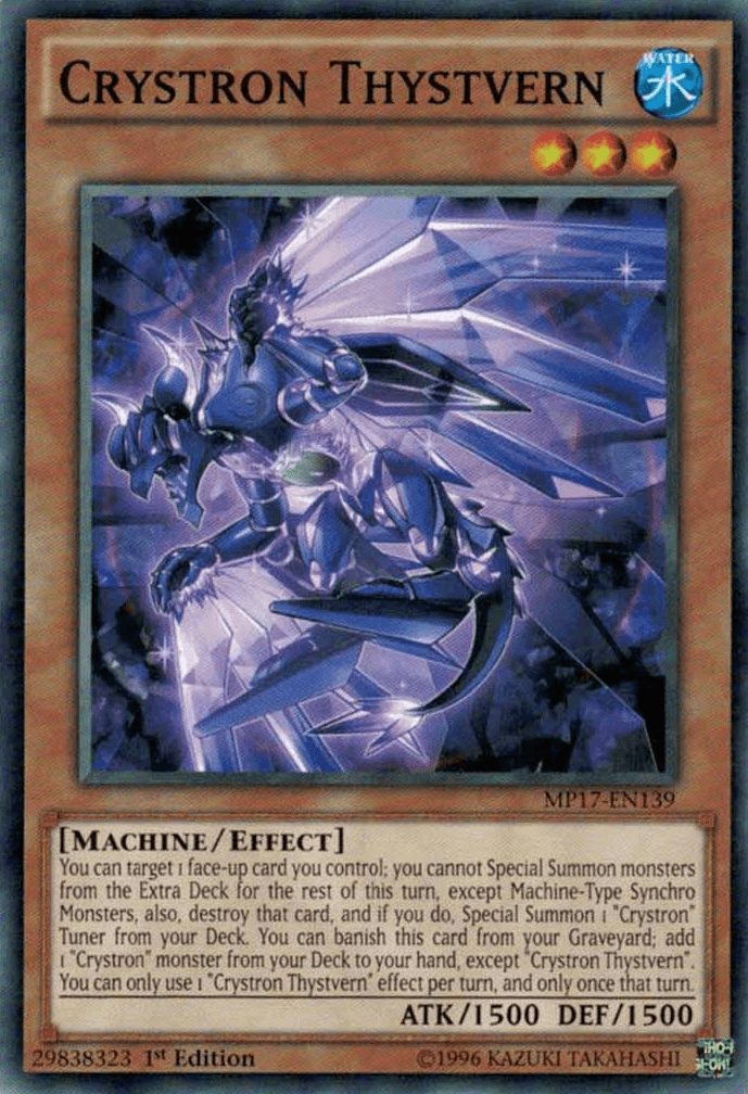 Crystron Thystvern [MP17-EN139] Common - Josh's Cards