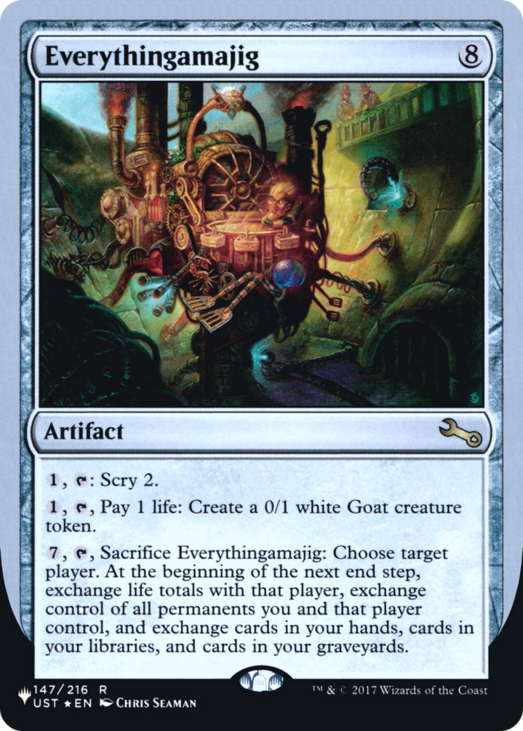 Everythingamajig (LIST-147/216) - The List (Unfinity Foil Edition) Foil