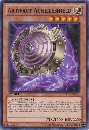 Artifact Achilleshield [PRIO-EN015] Common - Josh's Cards