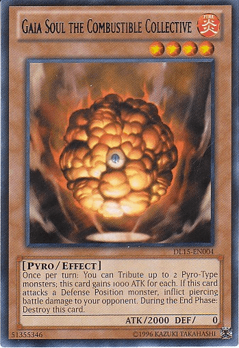 Gaia Soul the Combustible Collective (Blue) [DL15-EN004] Rare - Josh's Cards