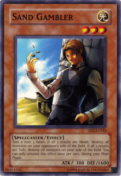 Sand Gambler [DR2-EN182] Common - Josh's Cards