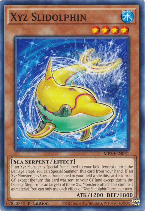 Xyz Slidolphin [MP20-EN061] Common - Josh's Cards