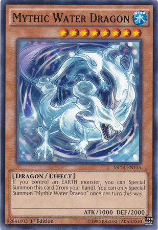 Mythic Water Dragon [MP14-EN135] Common - Josh's Cards