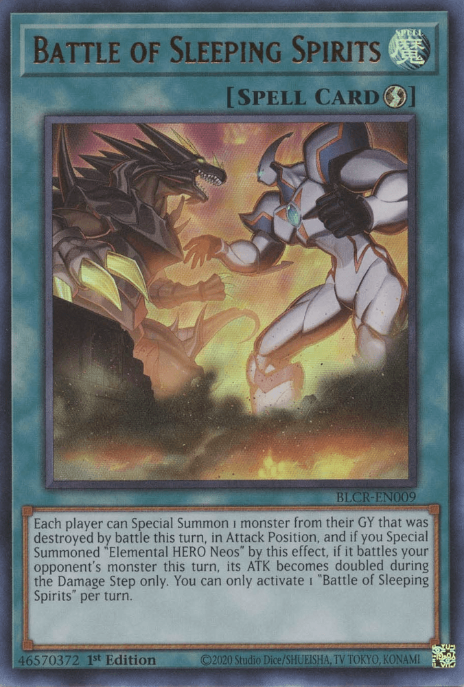 Battle of Sleeping Spirits [BLCR-EN009] Ultra Rare - Josh's Cards