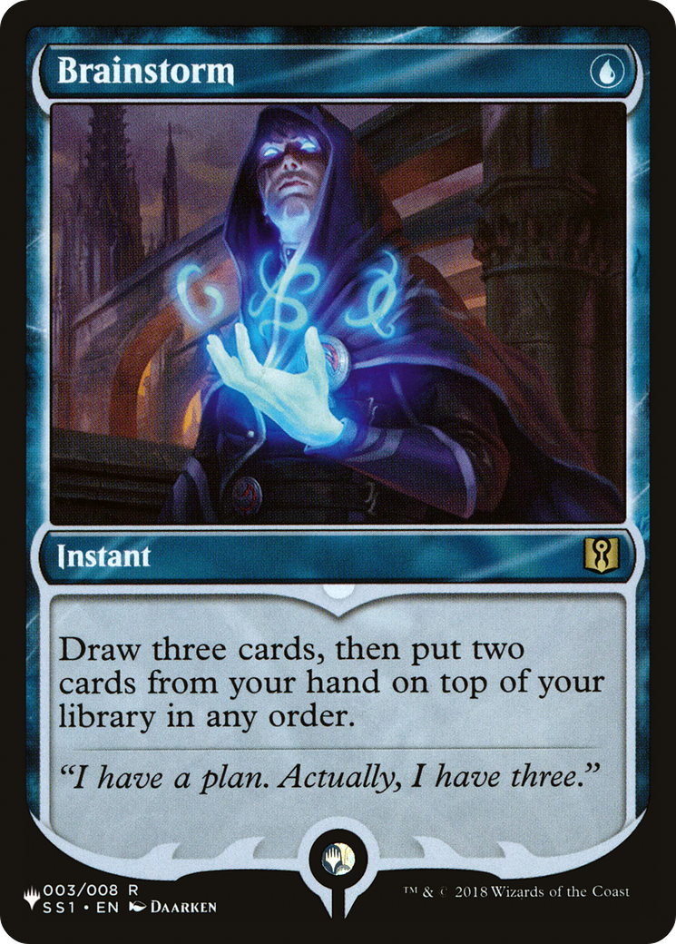 Brainstorm (LIST-SS1-3) - The List